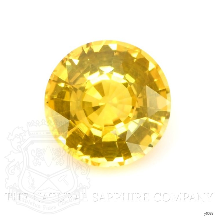3.78 Ct. Yellow Sapphire from Ceylon (Sri Lanka)
