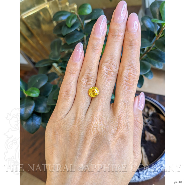 3.53 Ct. Yellow Sapphire from Ceylon (Sri Lanka)