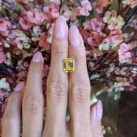 5.06 Ct. Yellow Sapphire from Ceylon (Sri Lanka) Life Style