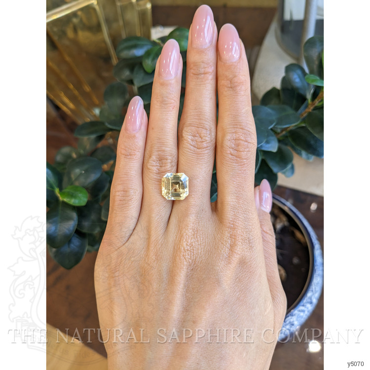 10.16 Ct. Yellow Sapphire from Ceylon (Sri Lanka)