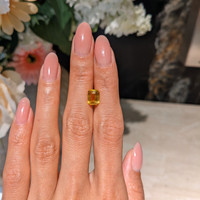 2.61 Ct. Yellow Sapphire from Ceylon (Sri Lanka) Life Style