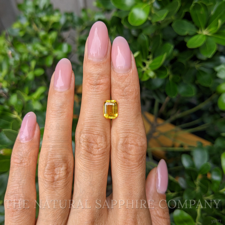 2.61 Ct. Yellow Sapphire from Ceylon (Sri Lanka)