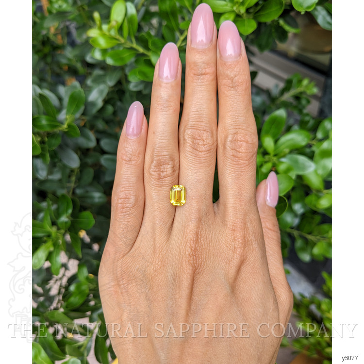 2.61 Ct. Yellow Sapphire from Ceylon (Sri Lanka)