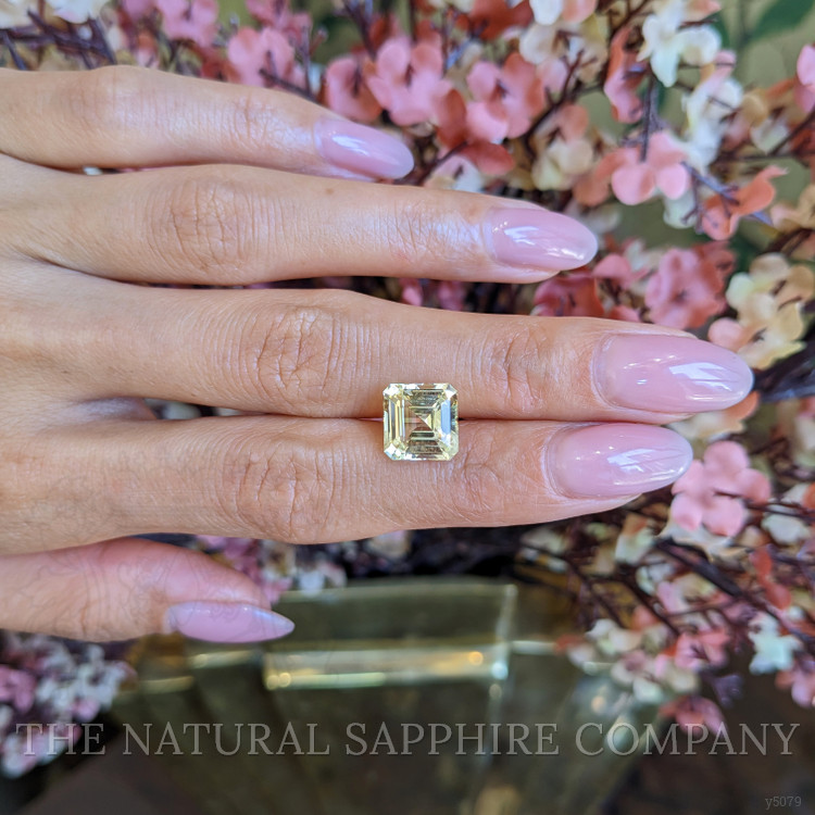 5.65 Ct. Yellow Sapphire from Ceylon (Sri Lanka)