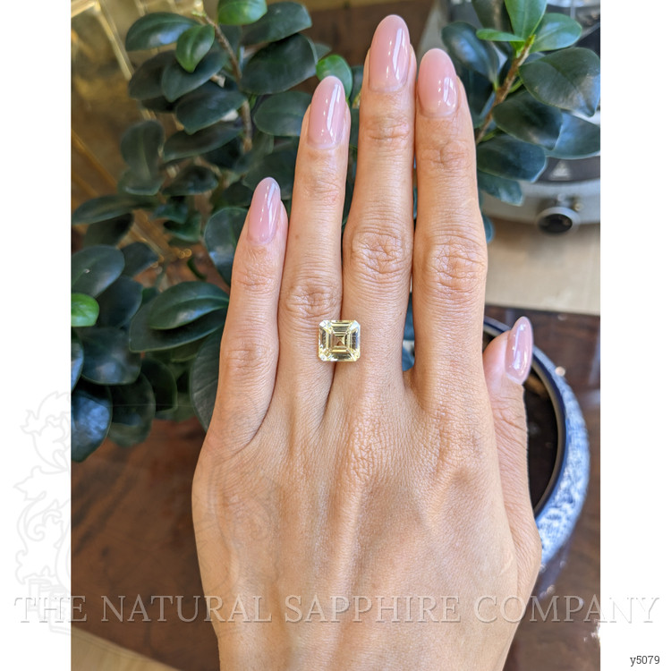 5.65 Ct. Yellow Sapphire from Ceylon (Sri Lanka)