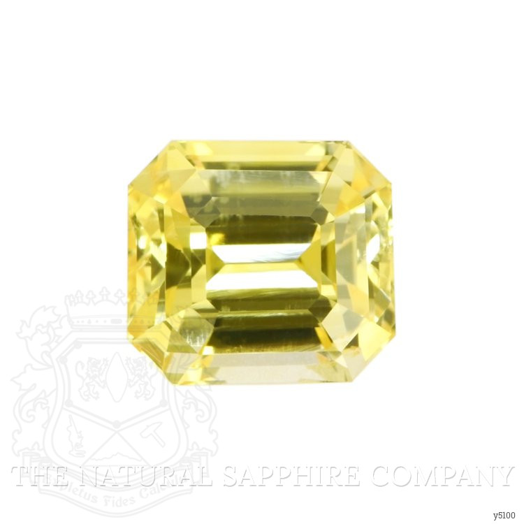 6.12 Ct. Yellow Sapphire from Ceylon (Sri Lanka)
