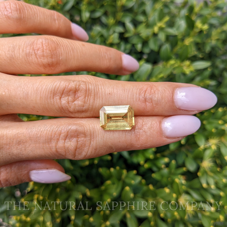 6.59 Ct. Yellow Sapphire from Madagascar
