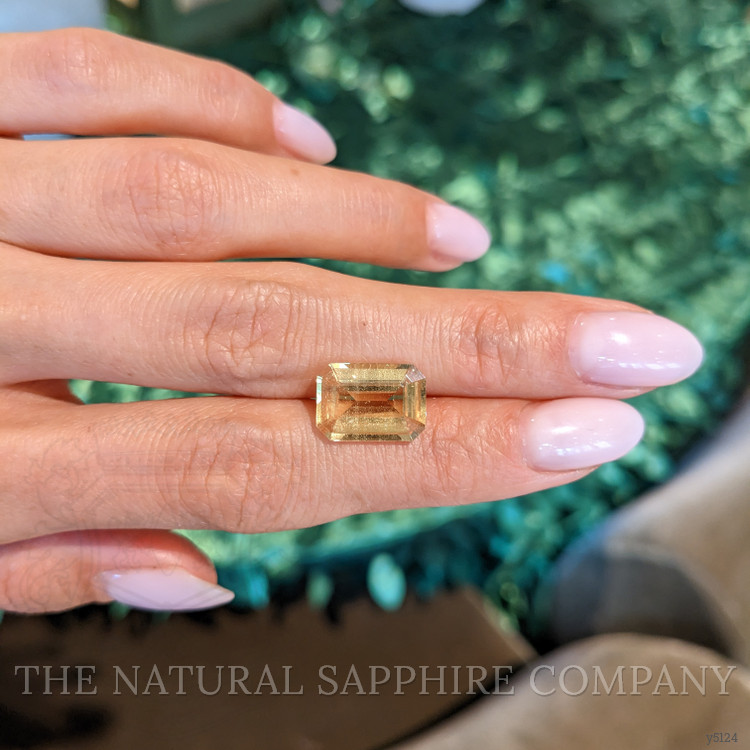 6.59 Ct. Yellow Sapphire from Madagascar
