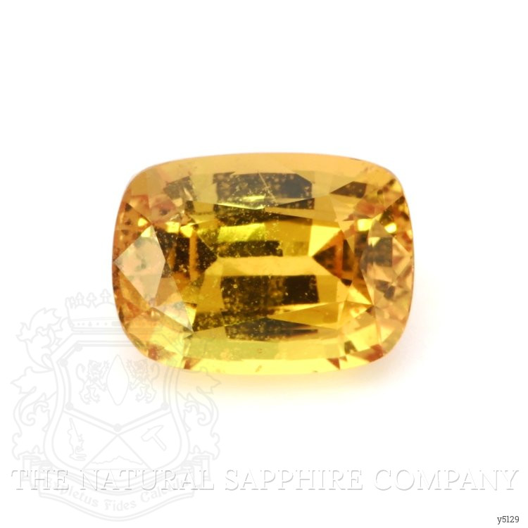 3.39 Ct. Yellowish Orange Sapphire from Ceylon (Sri Lanka)