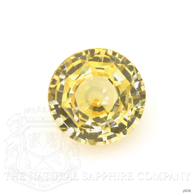 1.31 Ct. Yellowish Orange Sapphire from Ceylon (Sri Lanka)