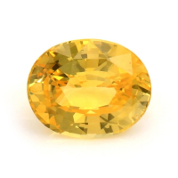 2.96 Ct. Yellowish Orange Sapphire from Ceylon (Sri Lanka) Video