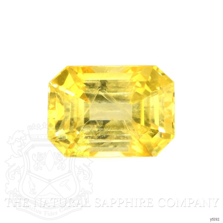 3.77 Ct. Yellow Sapphire from Ceylon (Sri Lanka)