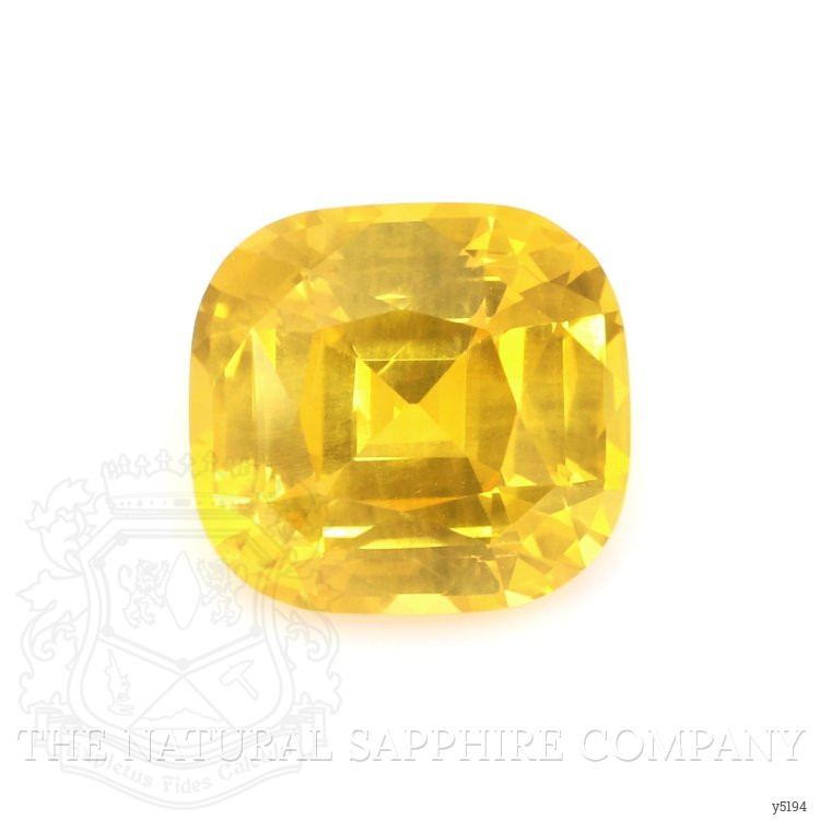 3.87 Ct. Yellow Sapphire from Ceylon (Sri Lanka)