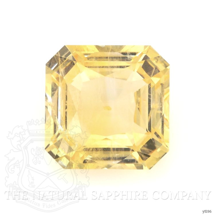 10.14 Ct. Yellow Sapphire from Ceylon (Sri Lanka)