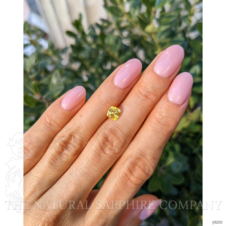 1.19 Ct. Yellow Sapphire from Ceylon (Sri Lanka)