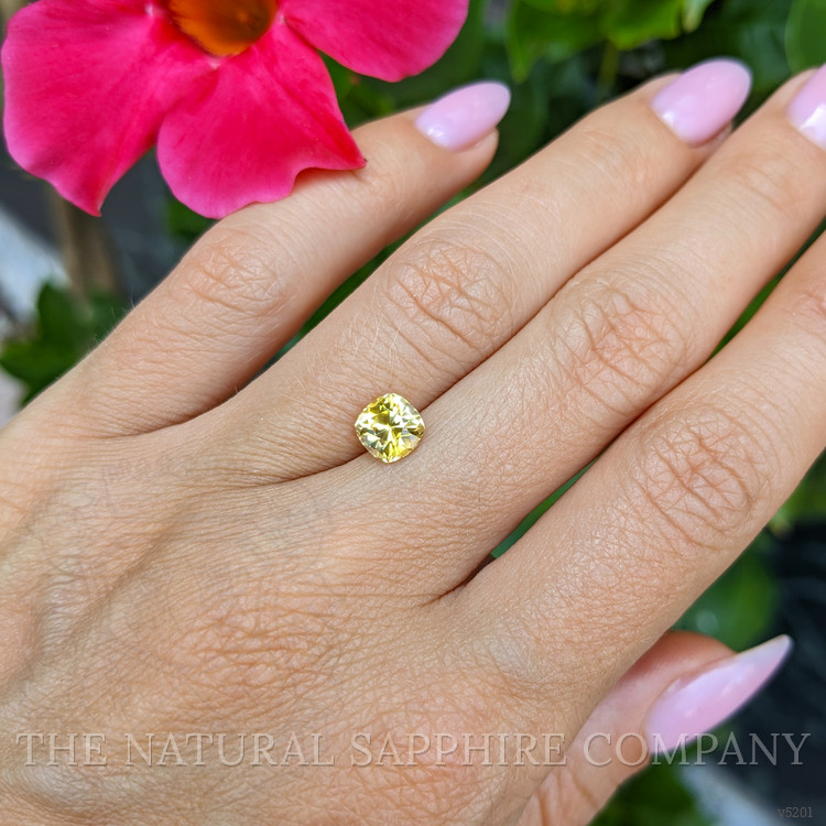 1.32 Ct. Yellow Sapphire from Ceylon (Sri Lanka)