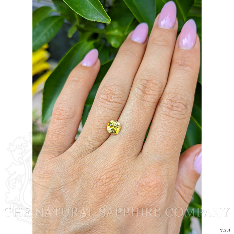 1.32 Ct. Yellow Sapphire from Ceylon (Sri Lanka)