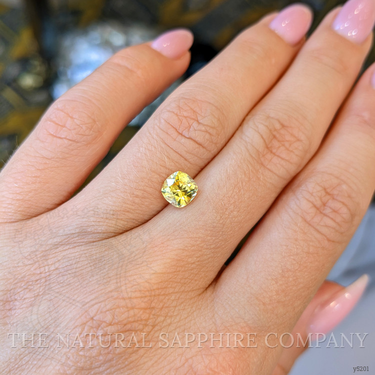 1.32 Ct. Yellow Sapphire from Ceylon (Sri Lanka)