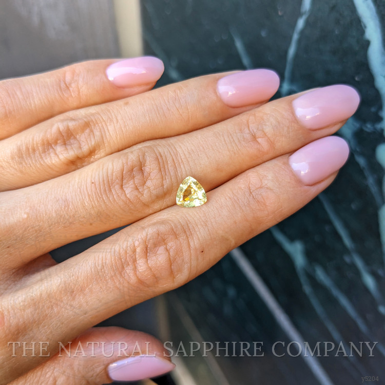 1.36 Ct. Yellow Sapphire from Ceylon (Sri Lanka)