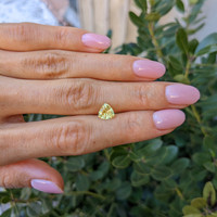 1.36 Ct. Yellow Sapphire from Ceylon (Sri Lanka) Life Style