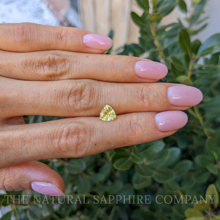 1.36 Ct. Yellow Sapphire from Ceylon (Sri Lanka)