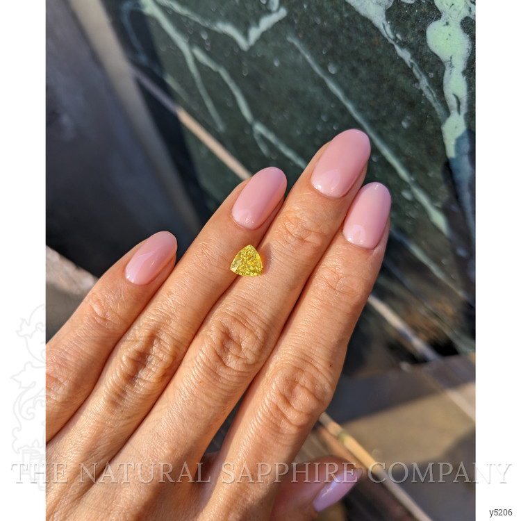 1.56 Ct. Yellow Sapphire from Ceylon (Sri Lanka)