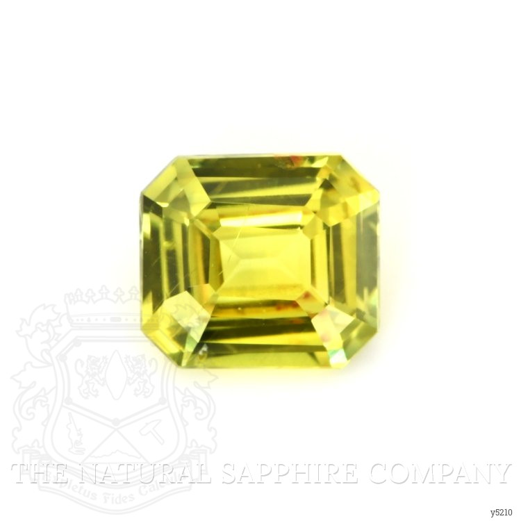 2.31 Ct. Yellowish Green Sapphire from Ceylon (Sri Lanka)