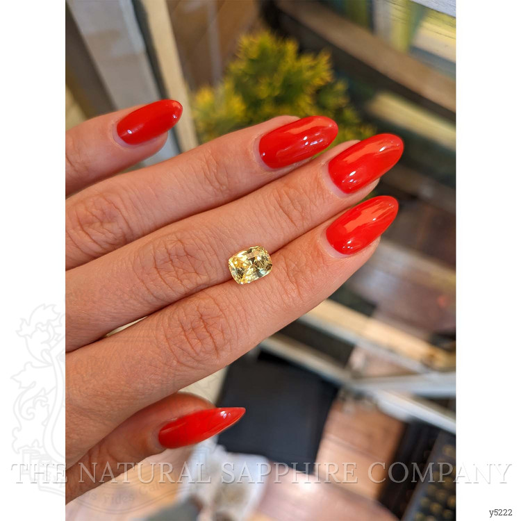 2.68 Ct. Yellow Sapphire from Ceylon (Sri Lanka)