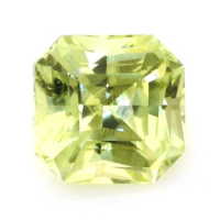 0.84 Ct. Greenish Yellow Sapphire from Ceylon (Sri Lanka) Video