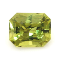 0.71 Ct. Greenish Yellow Sapphire from Ceylon (Sri Lanka) Video