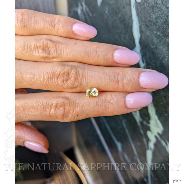 1.30 Ct. Yellow Sapphire from Ceylon (Sri Lanka)