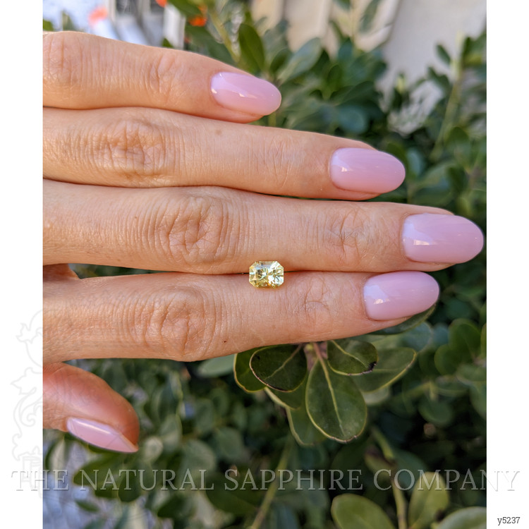 1.30 Ct. Yellow Sapphire from Ceylon (Sri Lanka)