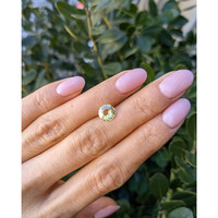 1.40 Ct. Yellow Sapphire from Madagascar Life Style