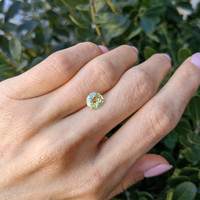 1.40 Ct. Yellow Sapphire from Madagascar Life Style