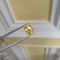 4.38 Ct. Yellow Sapphire from Ceylon (Sri Lanka) Life Style