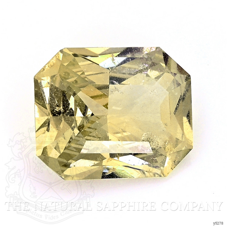 6.13 Ct. Yellow Sapphire from Ceylon (Sri Lanka)