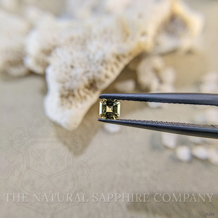 0.22 Ct. Yellow Sapphire from Ceylon (Sri Lanka)