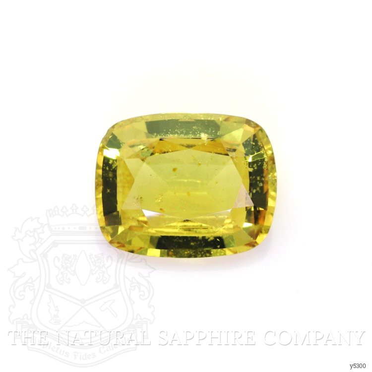 1.97 Ct. Greenish Yellow Sapphire from Ceylon (Sri Lanka)