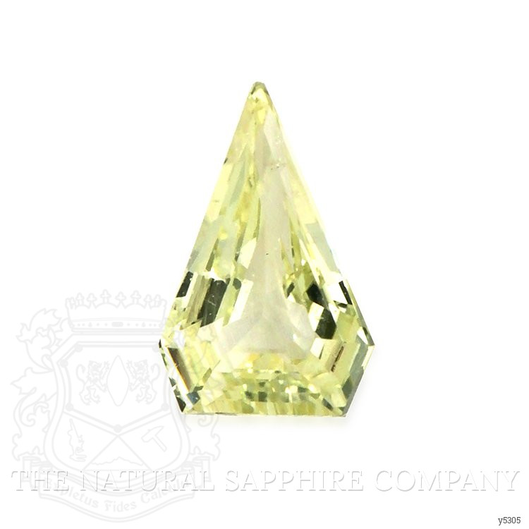 1.51 Ct. Yellowish Green Sapphire from Ceylon (Sri Lanka)