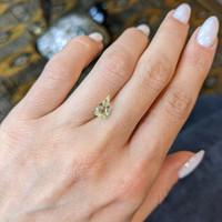 1.51 Ct. Yellowish Green Sapphire from Ceylon (Sri Lanka) Life Style