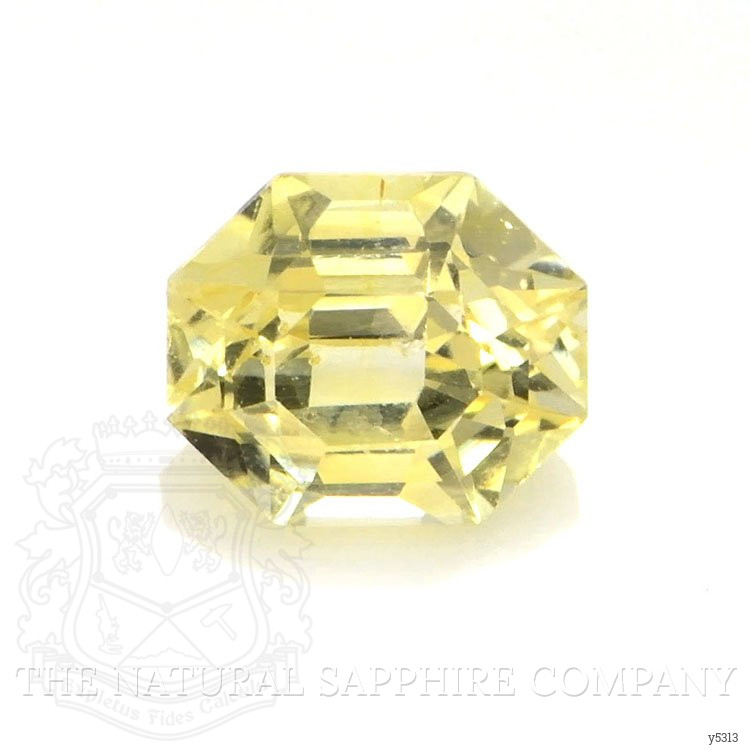 0.61 Ct. Yellow Sapphire from Ceylon (Sri Lanka)