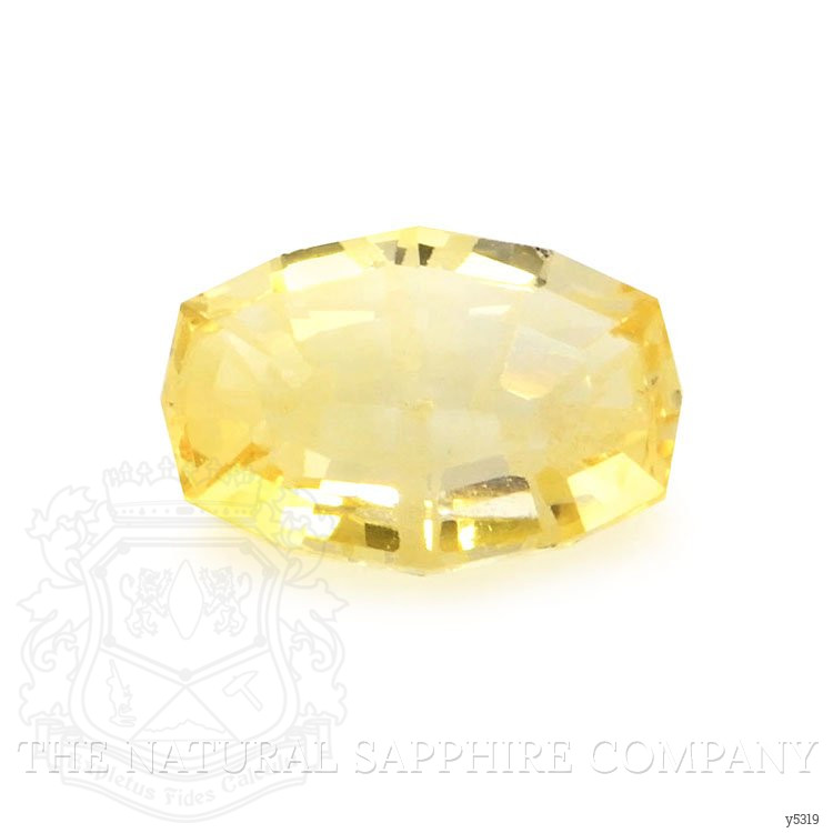 0.81 Ct. Yellow Sapphire from Ceylon (Sri Lanka)