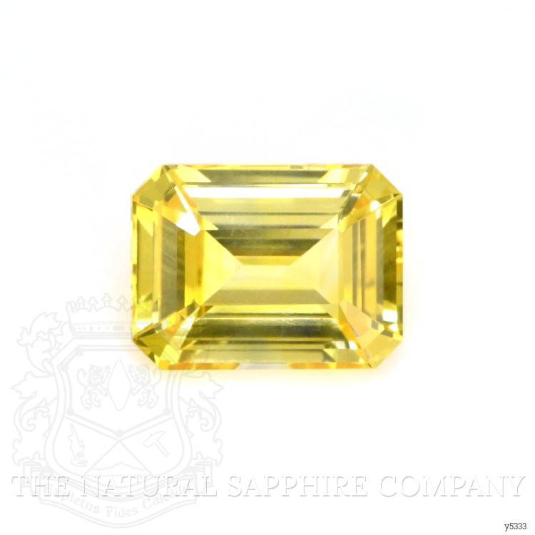 3.59 Ct. Yellow Sapphire from Ceylon (Sri Lanka)