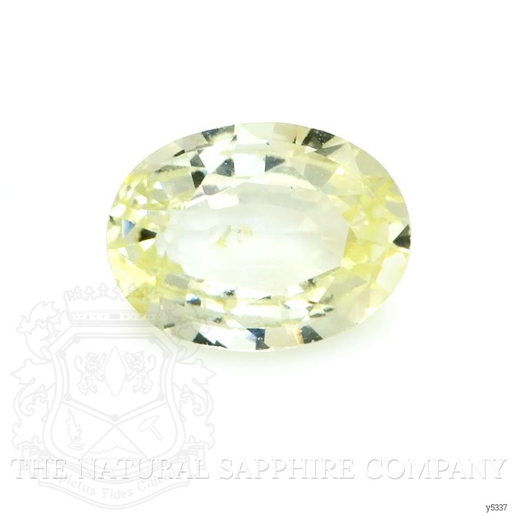 0.98 Ct. Yellow Sapphire from Ceylon (Sri Lanka)