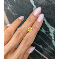 1.54 Ct. Yellow Sapphire from Ceylon (Sri Lanka) Life Style