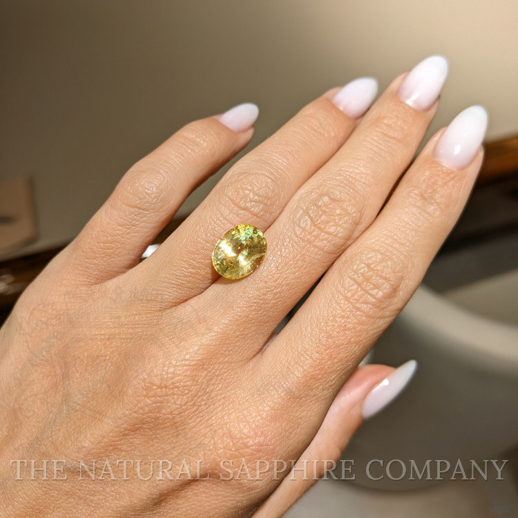 5.76 Ct. Yellow Sapphire from Ceylon (Sri Lanka)
