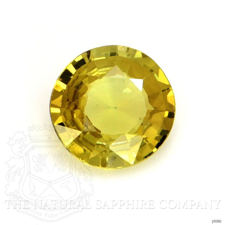 0.97 Ct. Yellow Sapphire from Ceylon (Sri Lanka)