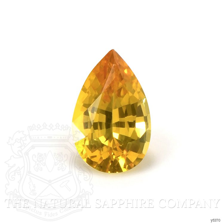 0.43 Ct. Yellow Sapphire from Ceylon (Sri Lanka)