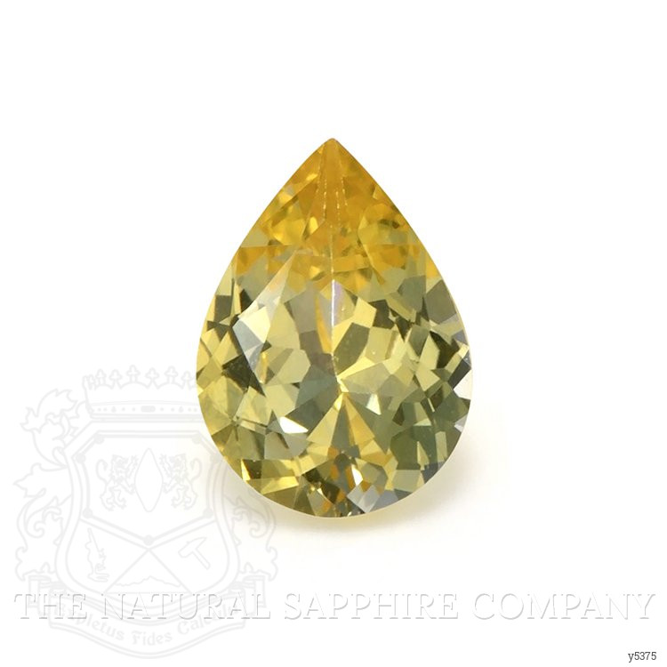 0.66 Ct. Yellow Sapphire from Ceylon (Sri Lanka)