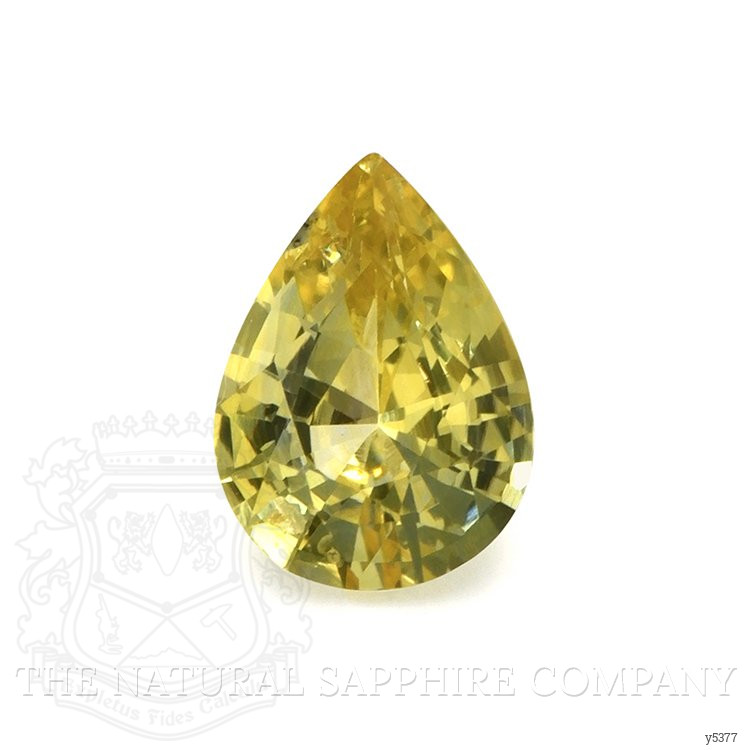 0.76 Ct. Yellow Sapphire from Ceylon (Sri Lanka)